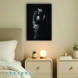 Tranh canvas nghệ thuật tình yêu lãng mạn (Mẫu KAP-NT 0003)