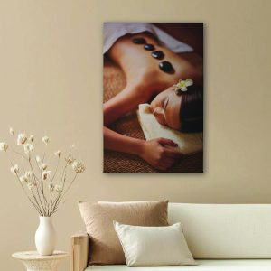 Tranh Canvas Spa Thư Giãn SP 0001 – Đánh Thức Mọi Giác Quan, Nâng Tầm Không Gian Sức Khỏe