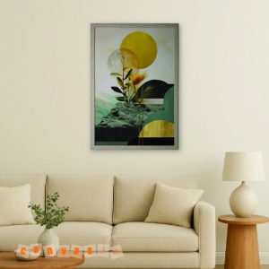 Tranh Canvas Trừu Tượng Phong Cảnh Bắc Âu (Mẫu TT 0001)