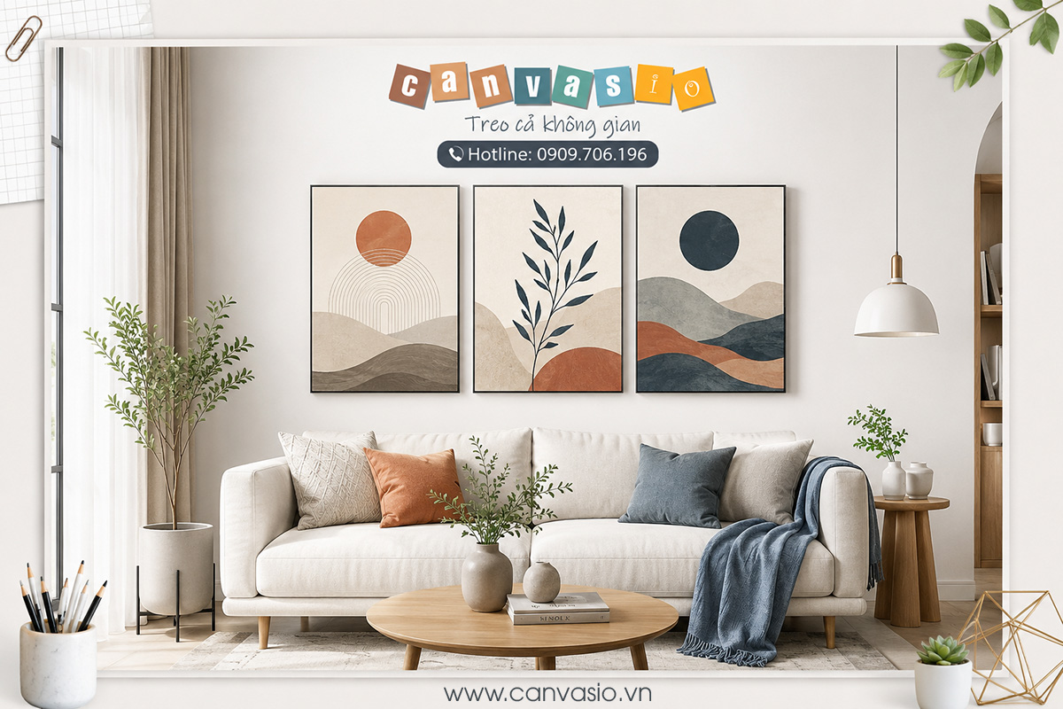 Giới thiệu Tranh Canvasio Tranh Canvasio – Không Gian Sống Nâng Tầm Cùng Nghệ Thuật Tranh Canvas
