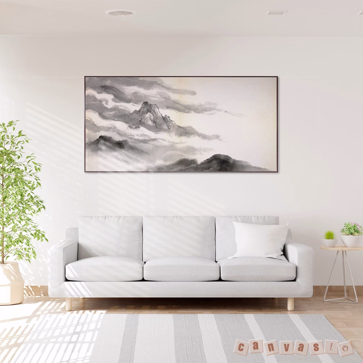 Tranh Canvas Sơn Thủy Hùng Vĩ | Mã KAP-PC 0033