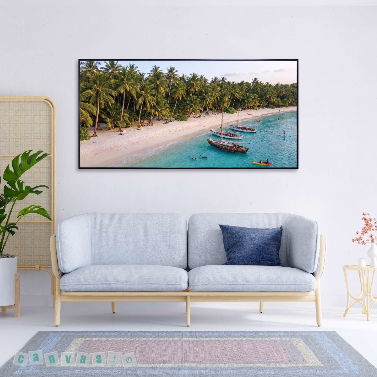 Tranh canvas treo tường phong cảnh biển | Mã KAP-PCB 0020