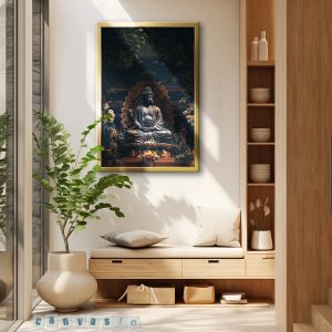 Tranh canvas Phật Giáo tâm linh thanh tịnh | Mã số KAP-PG 0004