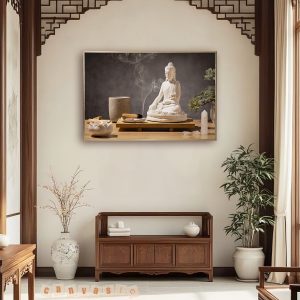 Tranh treo tường canvas Đức Phật | Mã số KAP-PG 0009