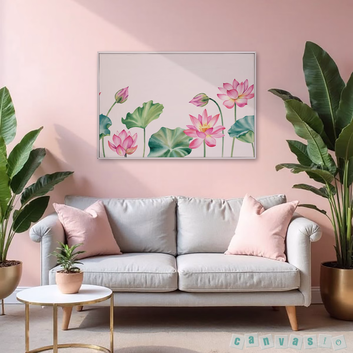 Đánh thức không gian sống với bức tranh canvas | Mã KAP-HS 0011