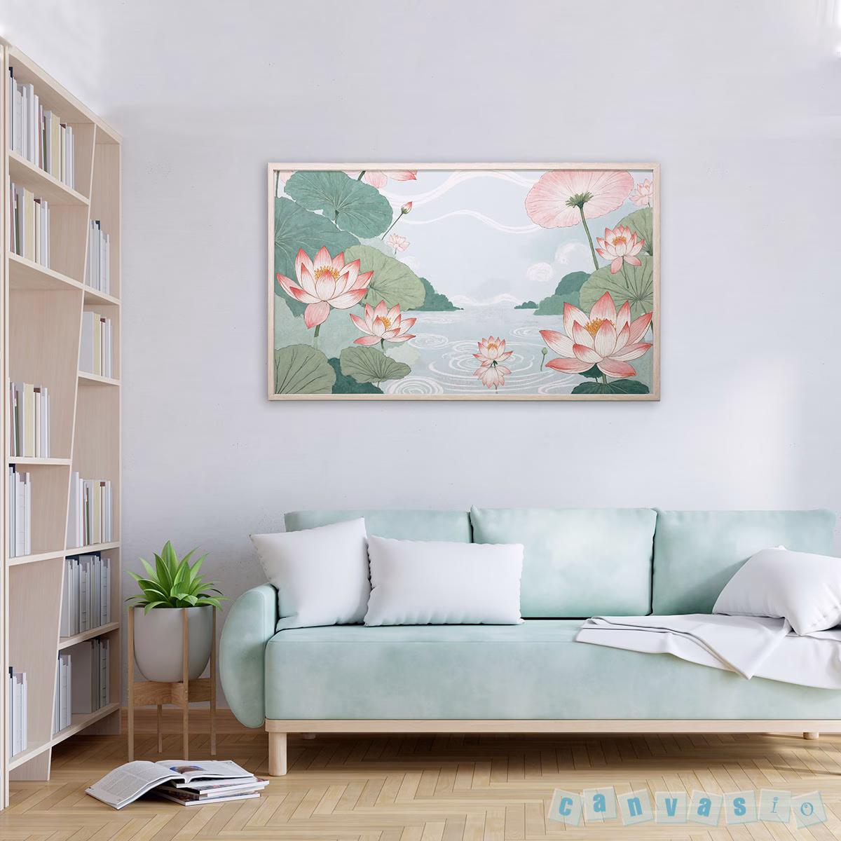 Nâng tầm không gian sống với bức tranh canvas | Mã KAP-HS 0012