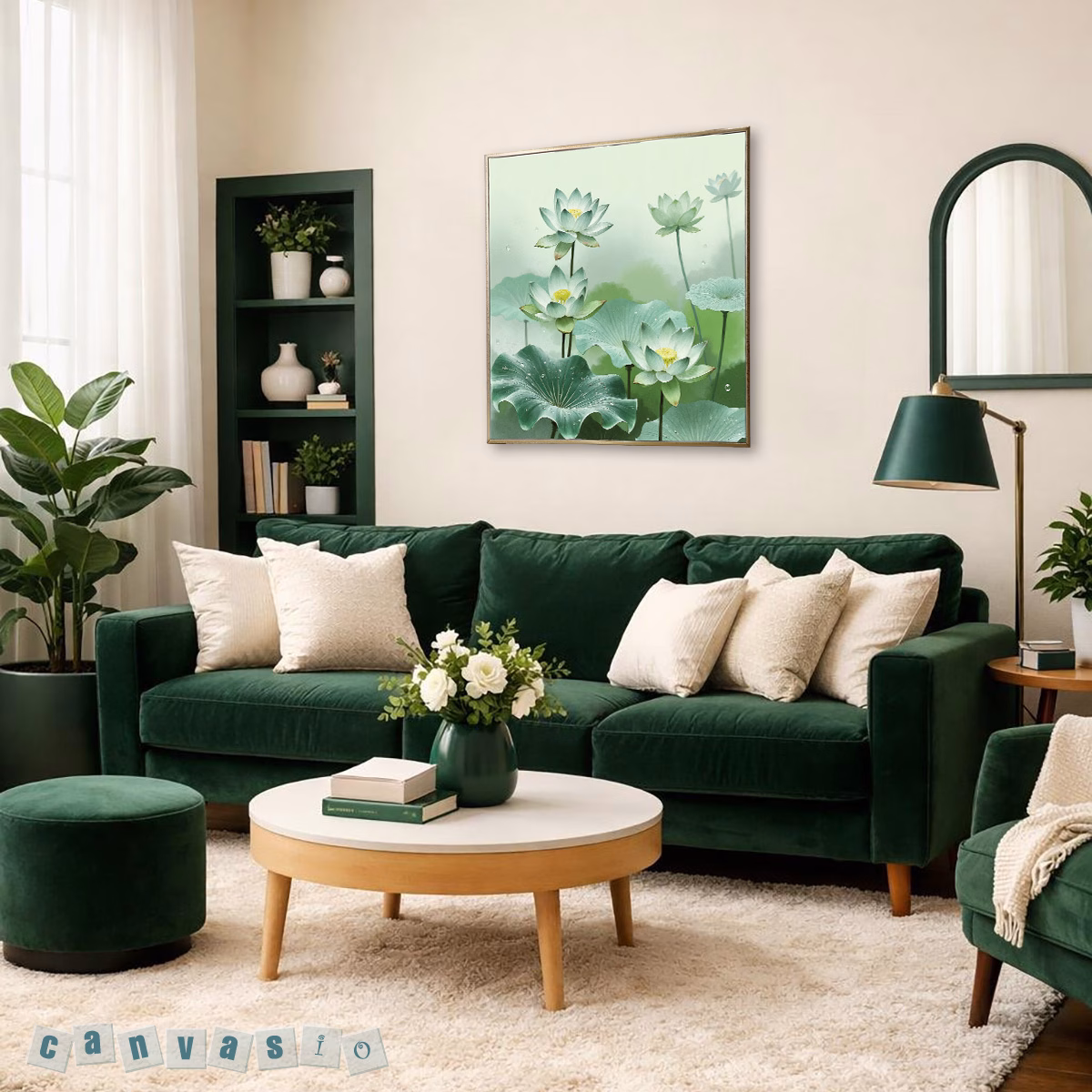 Kiến tạo nghệ thuật cho ngôi nhà cùng bức tranh canvas | Mã KAP-HS 0013
