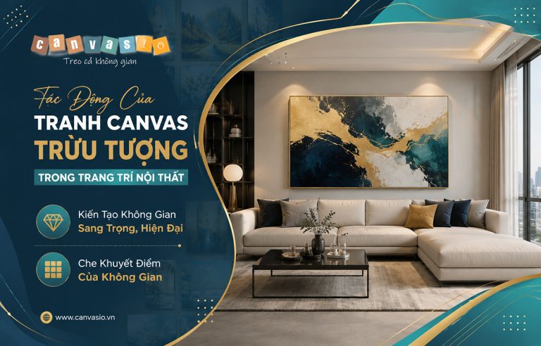 Ý nghĩa tranh Canvas trừu tượng là gì? Ý nghĩa tranh Canvas trừu tượng: Tác Động Của Tranh Canvas Trừu Tượng Trong Trang Trí Nội Thất