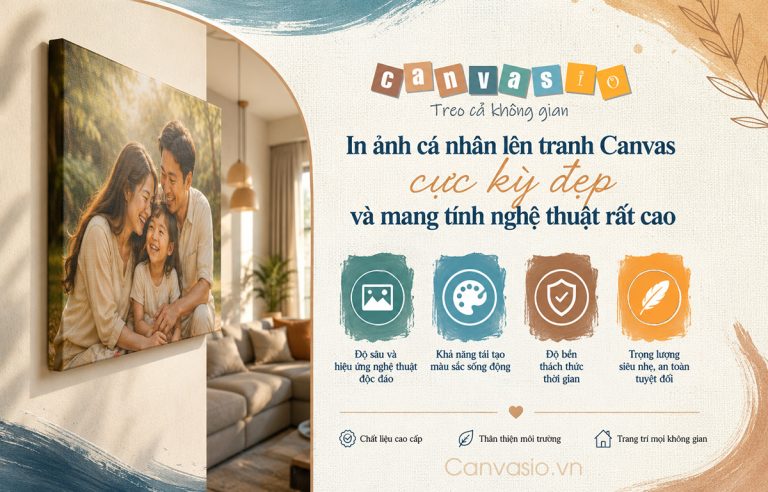 In Ảnh Cá nhân Lên Tranh Canvas Có Đẹp Không? In ảnh cá nhân lên tranh Canvas có đẹp không?