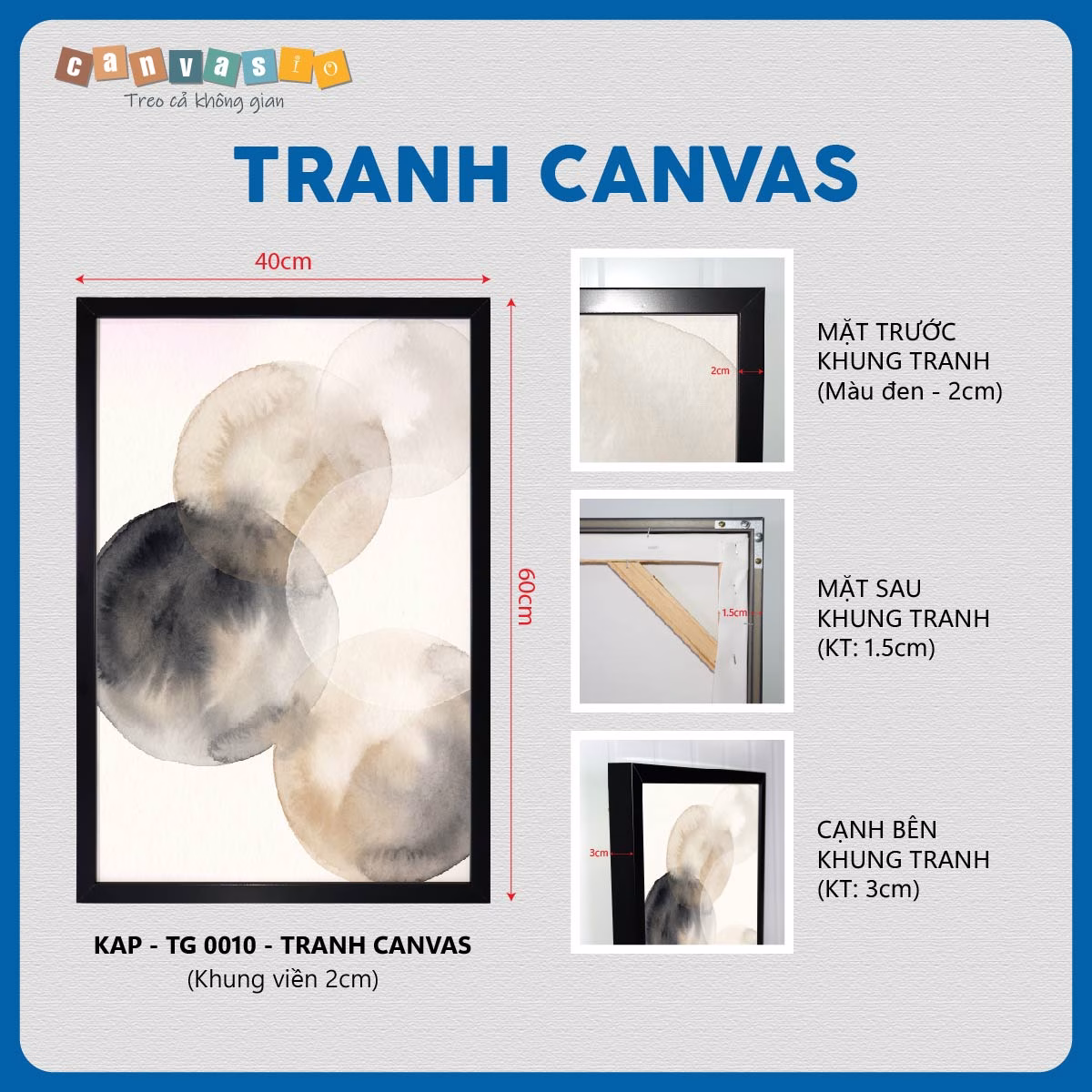 Nâng Tầm Không Gian Sống Cùng Bức Tranh Canvasio Nghệ Thuật | Mã KAP-TG 0010 Nâng Tầm Không Gian Sống Cùng Bức Tranh Canvasio Nghệ Thuật | Mã KAP-TG 0010