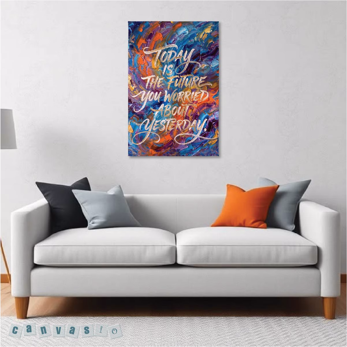 Tranh canvas động lực truyền cảm hứng | Mã KAP-ĐLE 0006