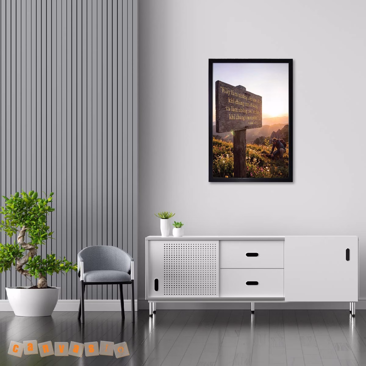 Nâng Tầm Không Gian Sống Cùng Tranh Canvas | Mã KAP-ĐLV 0001