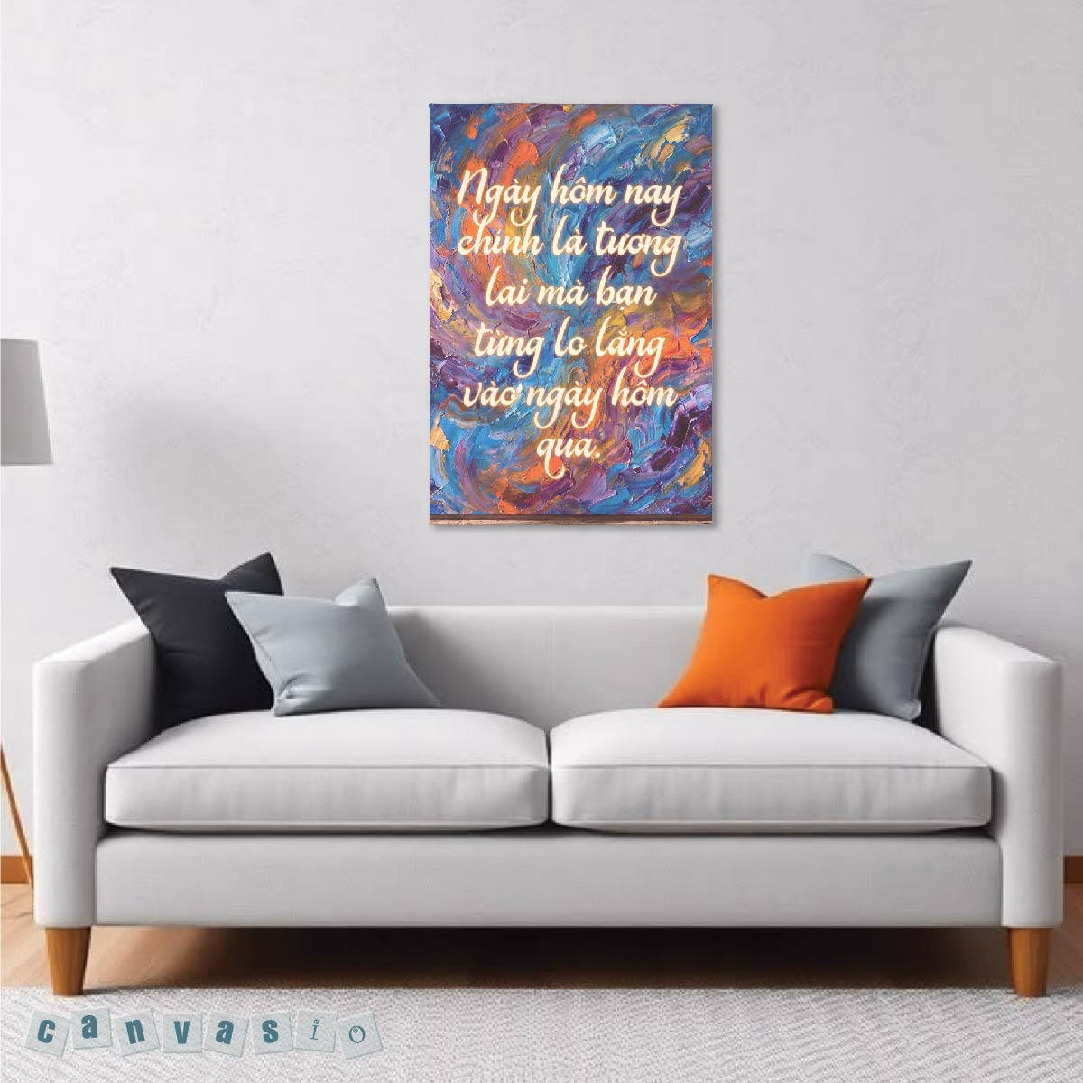 Khơi Nguồn Động Lực Sống Cùng Tranh Canvasio | Mã KAP-ĐLV 0005
