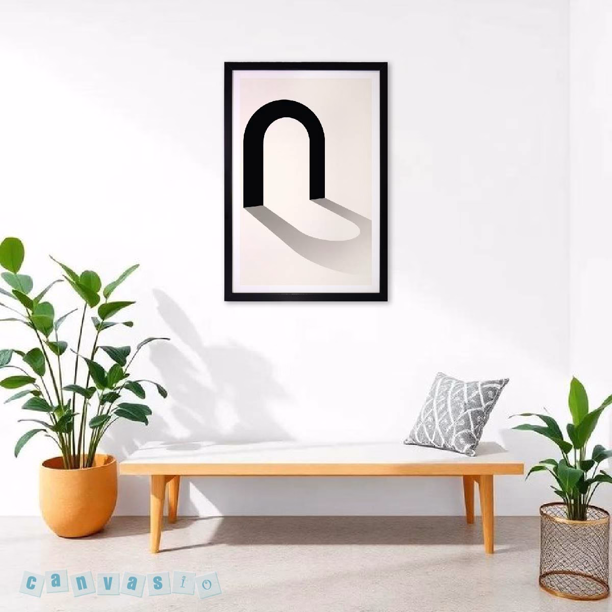 Tranh canvas treo tường nghệ thuật tối giản | Mã KAP-TG 0005