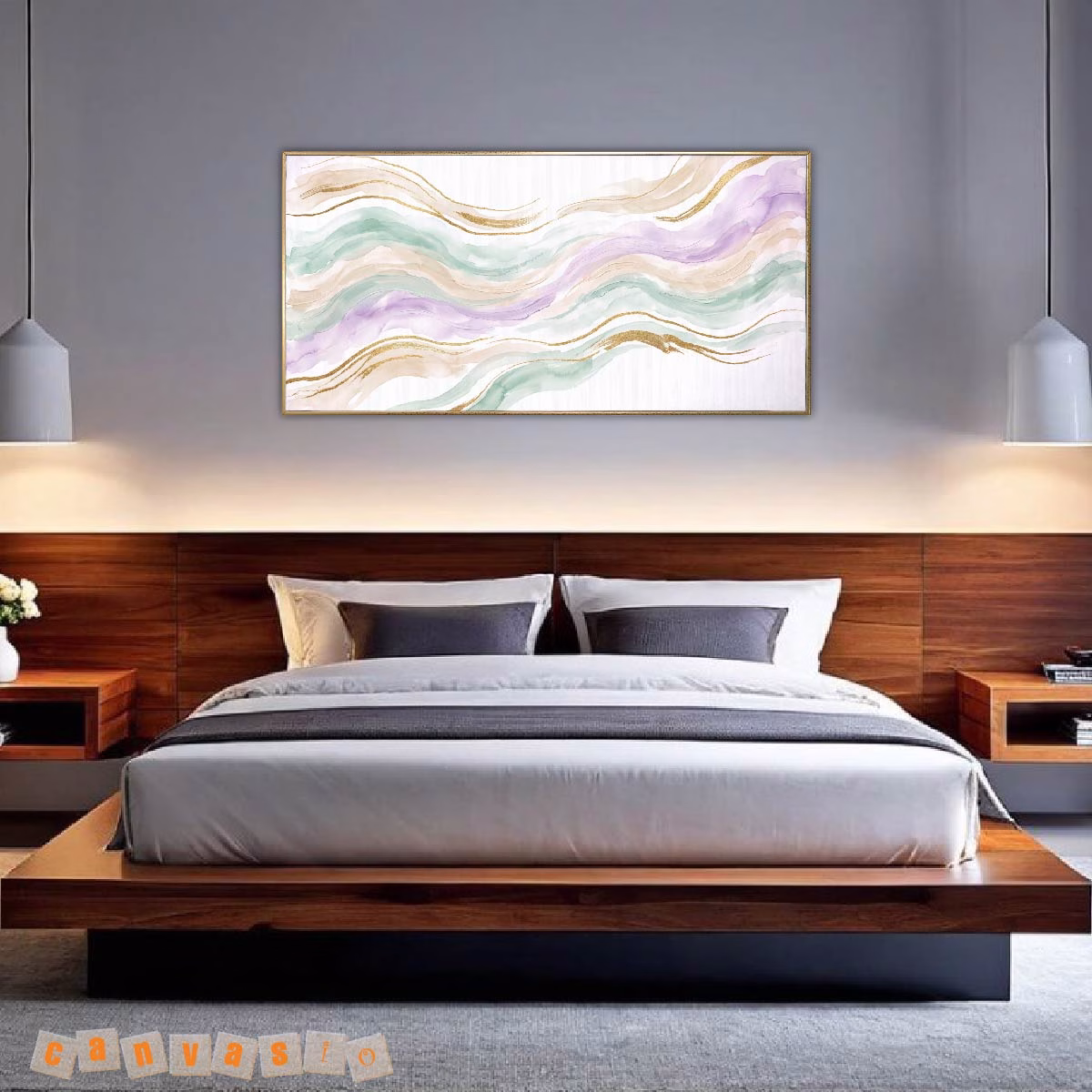 Không Gian Nghệ Thuật Đầy Tinh Tế Cùng Tranh Canvasio | Mã KAP-TRT 0001